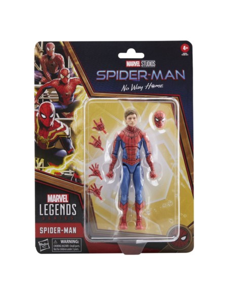 FIGURA DE ACCIÓN MARVEL SPIDERMAN LEGENDS SERIES SIN CAMINO A CASA SPIDER-MAN