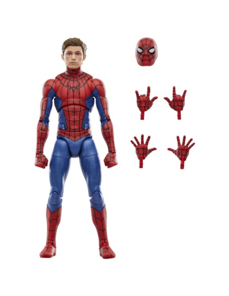 FIGURA DE ACCIÓN MARVEL SPIDERMAN LEGENDS SERIES SIN CAMINO A CASA SPIDER-MAN