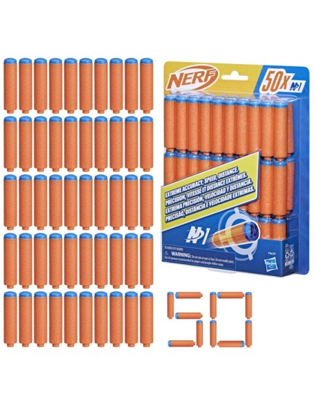 DARDOS NERF N SERIES 50 UNIDADES