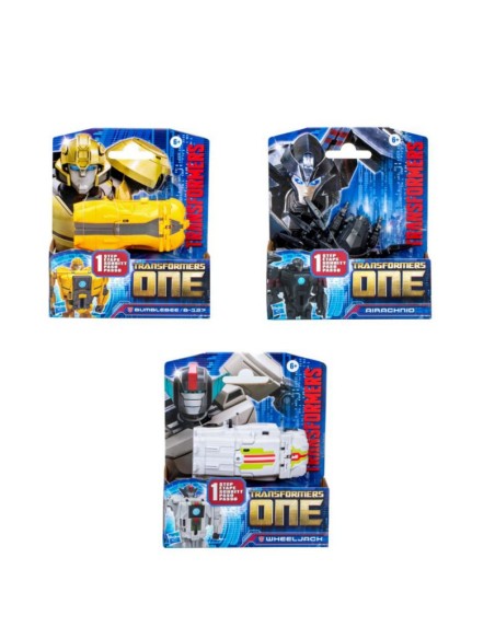 FIGURA DE ACCIÓN TRANSFORMERS ONE CAMBIADORES CON ENGRANAJE