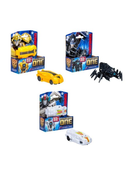 FIGURA DE ACCIÓN TRANSFORMERS ONE CAMBIADORES CON ENGRANAJE