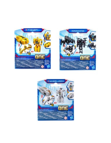 FIGURA DE ACCIÓN TRANSFORMERS ONE CAMBIADORES CON ENGRANAJE