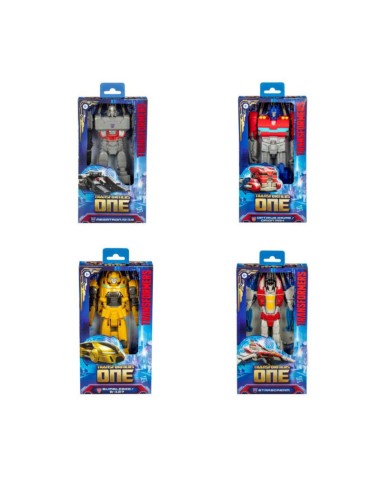FIGURA DE ACCIÓN TRANSFORMERS ONE MEGA CHANGERS SURTIDO
