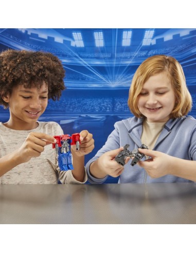 FIGURA DE ACCIÓN TRANSFORMERS ONE ROBOT BATTLERS OPTIMUS PRIME (ORIEN PAX) Y MEGATRON (D-16)