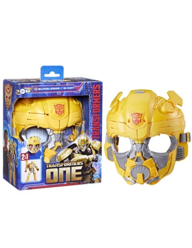 FIGURA DE ACCIÓN Y MÁSCARA TRANSFORMERS ONE BUMBLEBEE B-127
