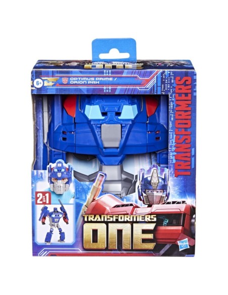 FIGURA DE ACCIÓN Y MÁSCARA TRANSFORMERS ONE OPTIMUS PRIME (ORION PAX)