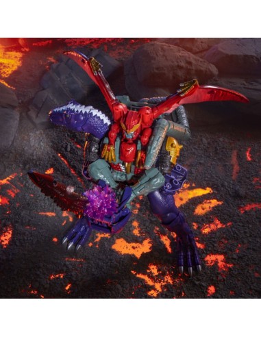 FIGURA DE ACCIÓN TRANSFORMERS LEGACY UNITED COMMANDER BEAST WARS UNIVERSE MAGMATRON