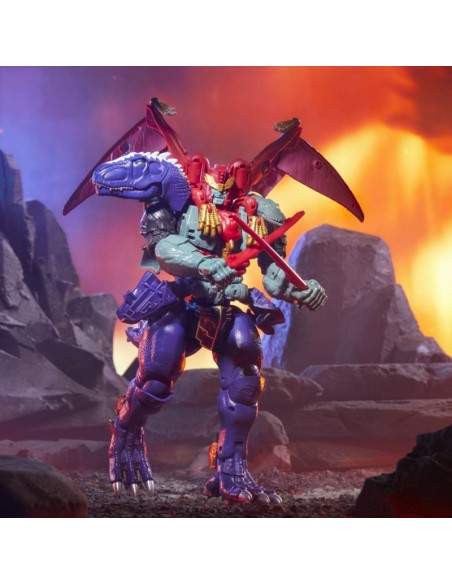 FIGURA DE ACCIÓN TRANSFORMERS LEGACY UNITED COMMANDER BEAST WARS UNIVERSE MAGMATRON