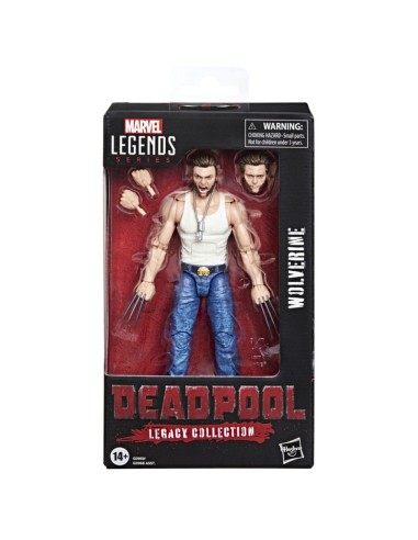 FIGURA DE ACCIÓN MARVEL LEGENDS SERIES DEADPOOL WOLVERINE