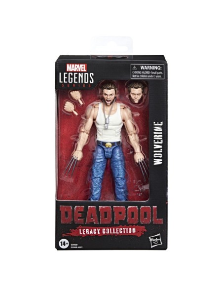 FIGURA DE ACCIÓN MARVEL LEGENDS SERIES DEADPOOL WOLVERINE
