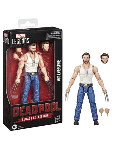 FIGURA DE ACCIÓN MARVEL LEGENDS SERIES DEADPOOL WOLVERINE