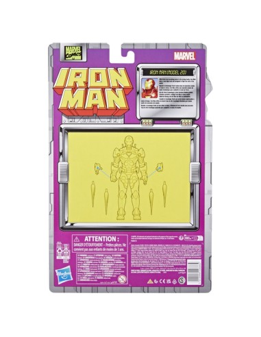 FIGURA DE ACCIÓN MARVEL LEGENDS SERIES IRON MAN (MODEL 20)