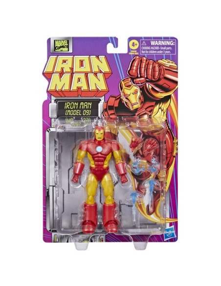 FIGURA DE ACCIÓN MARVEL LEGENDS SERIES IRON MAN (MODEL 09)