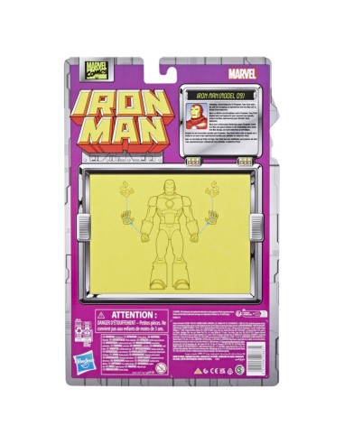 FIGURA DE ACCIÓN MARVEL LEGENDS SERIES IRON MAN (MODEL 09)