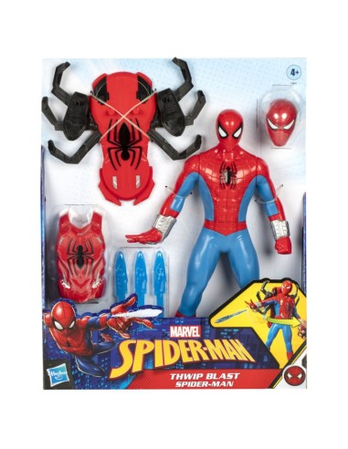 FIGURA DE ACCIÓN SPIDERMAN THWIP BLAST SPIDER-MAN
