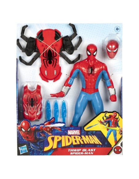 FIGURA DE ACCIÓN SPIDERMAN THWIP BLAST SPIDER-MAN