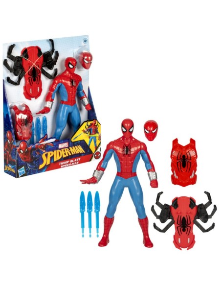 FIGURA DE ACCIÓN SPIDERMAN THWIP BLAST SPIDER-MAN