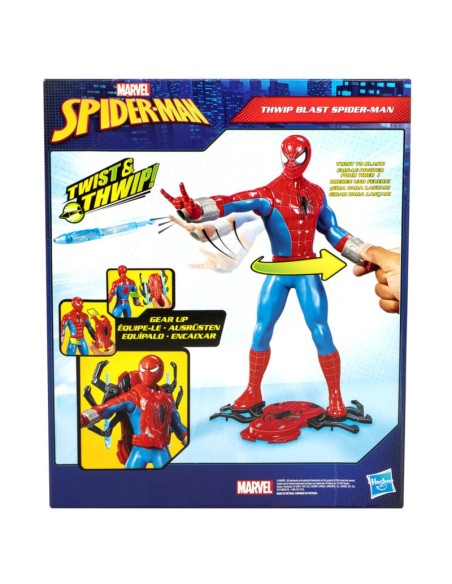 FIGURA DE ACCIÓN SPIDERMAN THWIP BLAST SPIDER-MAN