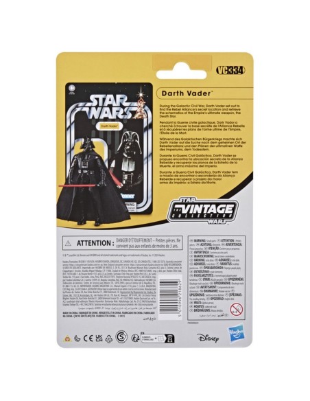 FIGURA DE ACCIÓN STAR WARS VINTAGE UNA NUEVA ESPERANZA DARTH VADER