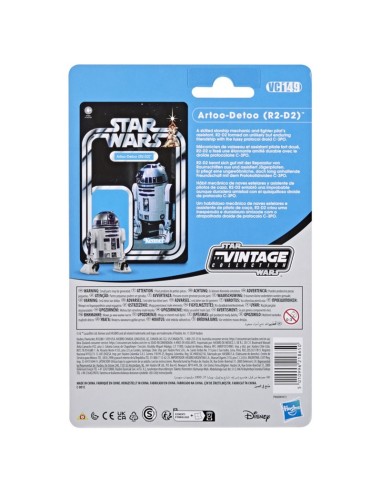 FIGURA DE ACCIÓN STAR WARS VINTAGE UNA NUEVA ESPERANZA ARTOO-DETOO (R2-D2)