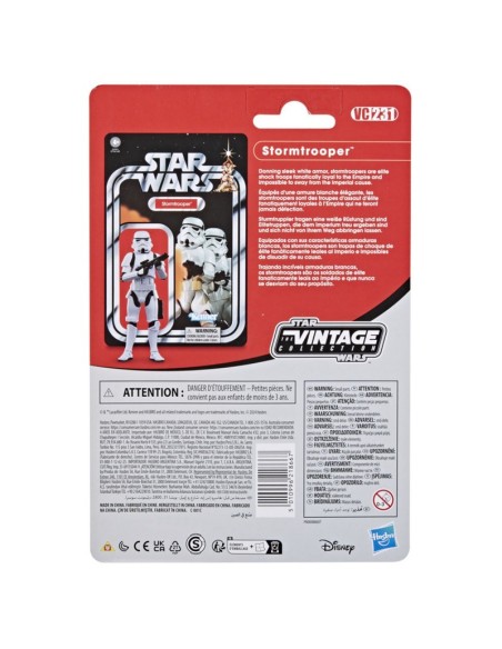 FIGURA DE ACCIÓN STAR WARS VINTAGE UNA NUEVA ESPERANZA STORMTROOPER