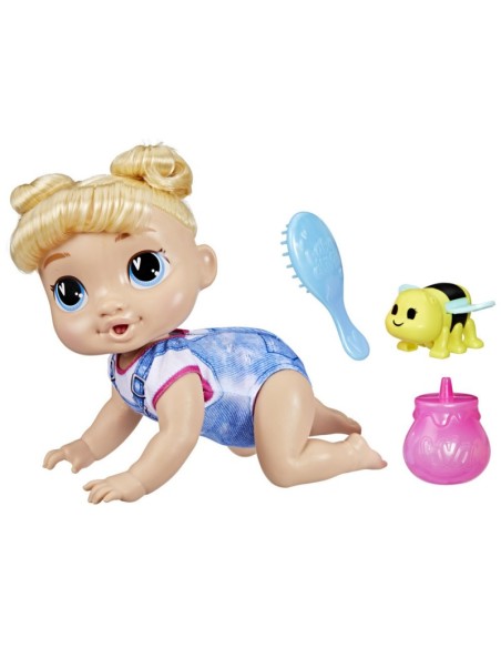 MUÑECA BABY ALIVE GATEA Y JUEGA HARPER HUGS