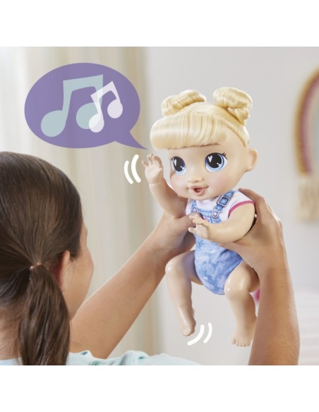 MUÑECA BABY ALIVE GATEA Y JUEGA HARPER HUGS