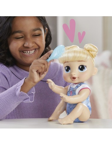 MUÑECA BABY ALIVE GATEA Y JUEGA HARPER HUGS