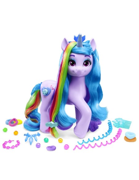 MUÑECA MY LITTLE PONY ESTILOS ARCOÍRIS IZZY MOONBOW