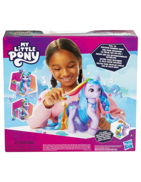 MUÑECA MY LITTLE PONY ESTILOS ARCOÍRIS IZZY MOONBOW