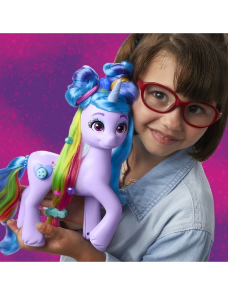MUÑECA MY LITTLE PONY ESTILOS ARCOÍRIS IZZY MOONBOW