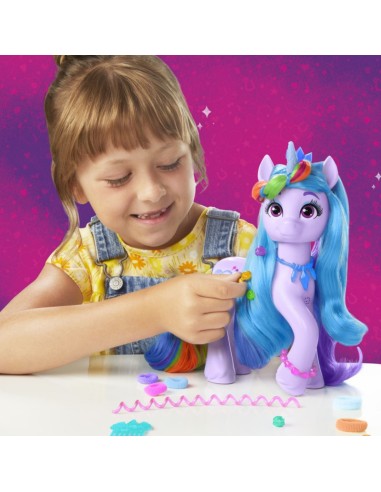 MUÑECA MY LITTLE PONY ESTILOS ARCOÍRIS IZZY MOONBOW