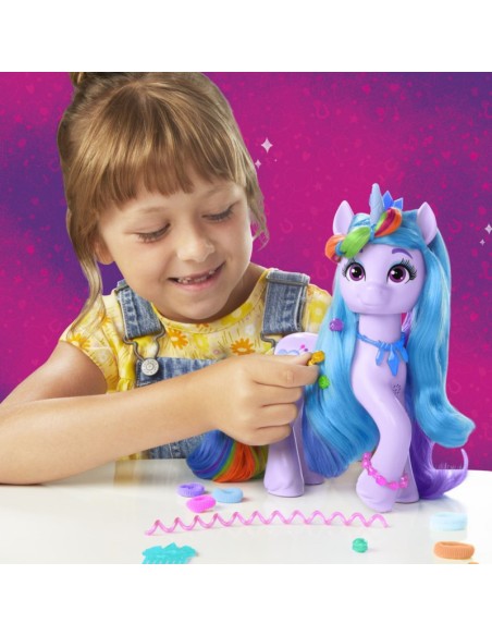 MUÑECA MY LITTLE PONY ESTILOS ARCOÍRIS IZZY MOONBOW