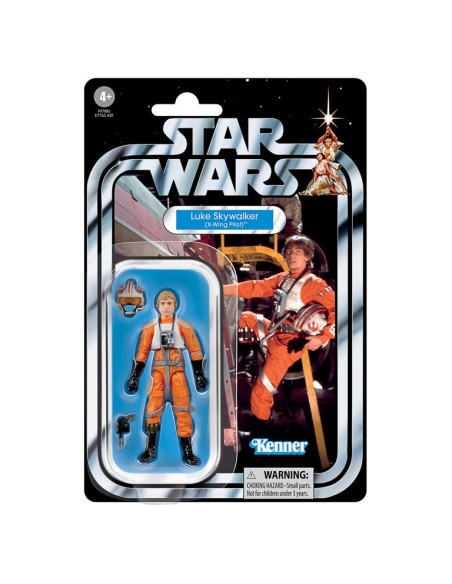 FIGURA DE ACCIÓN STAR WARS VINTAGE UNA NUEVA ESPERANZA LUKE SKYWALKER (X-WING PILOT)