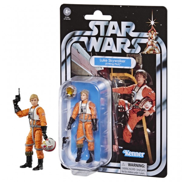 Figura De Acci N Star Wars Vintage A Luke Skywalker X Wing Pilot Oferta Descuentos Rata