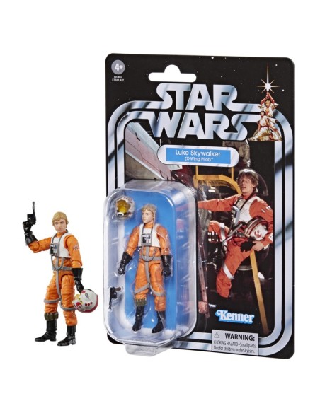 FIGURA DE ACCIÓN STAR WARS VINTAGE UNA NUEVA ESPERANZA LUKE SKYWALKER (X-WING PILOT)