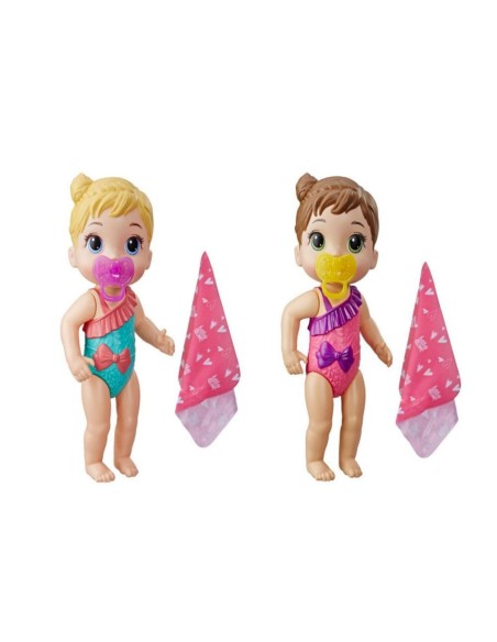 MUÑECA BABY ALIVE BEBE CHAPOTEOS Y ABRAZOS SURTIDO