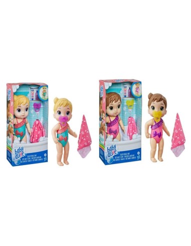 MUÑECA BABY ALIVE BEBE CHAPOTEOS Y ABRAZOS SURTIDO