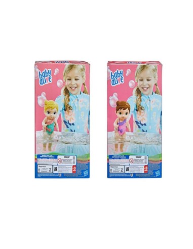 MUÑECA BABY ALIVE BEBE CHAPOTEOS Y ABRAZOS SURTIDO