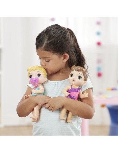 MUÑECA BABY ALIVE BEBE CHAPOTEOS Y ABRAZOS SURTIDO