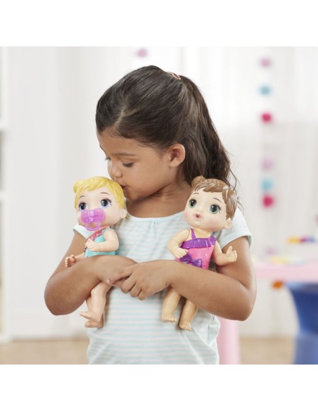 MUÑECA BABY ALIVE BEBE CHAPOTEOS Y ABRAZOS SURTIDO