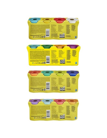 MASA PLAY DOH PACK 4 UNID SURTIDO