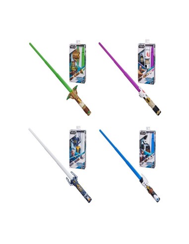 JUEGO STAR WARS SABLE DE LUZ FUERZA DE JEDI SURTIDO