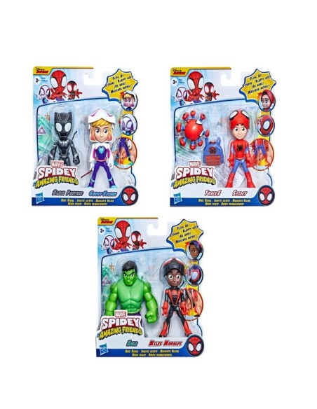 FIGURA SPIDEY AND FRIENDS SECRET SURTIDO