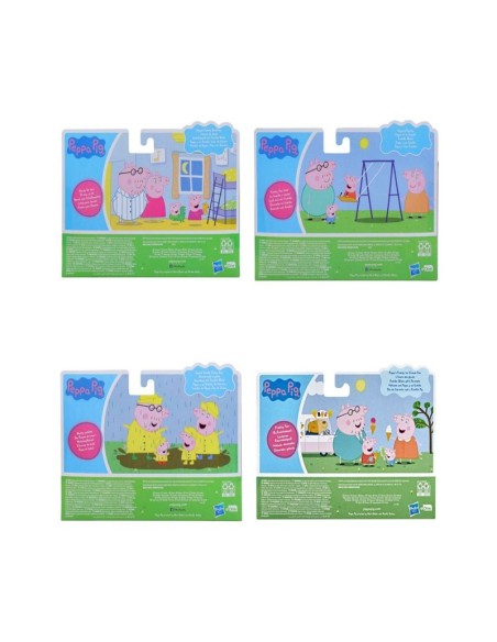 FIGURA PEPPA PIG MOMENTOS EN FAMILIA SURTIDO