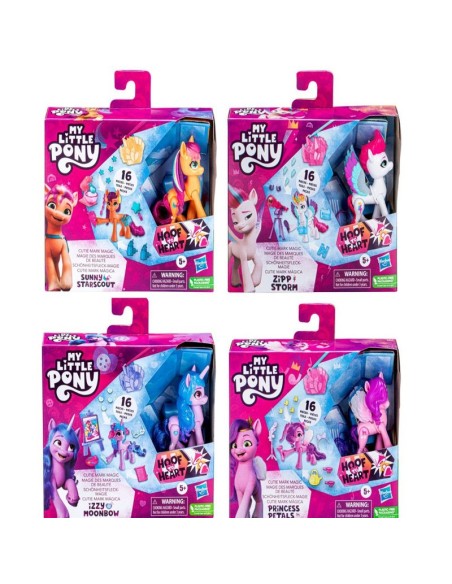 MUÑECA LITTLE PONY DEJA TU HUELLA CUTIE MARK MAGIC SURTIDO