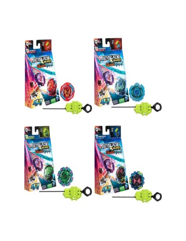 TROMPO BEYBLADE BURST QUADSTRIKE KIT INICIAL SURTIDO