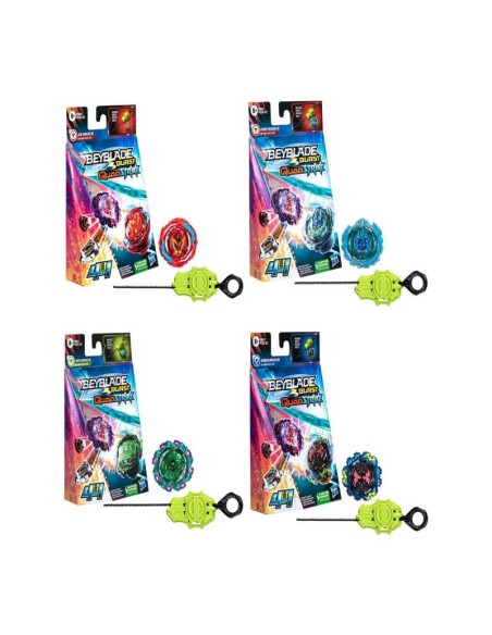 TROMPO BEYBLADE BURST QUADSTRIKE KIT INICIAL SURTIDO