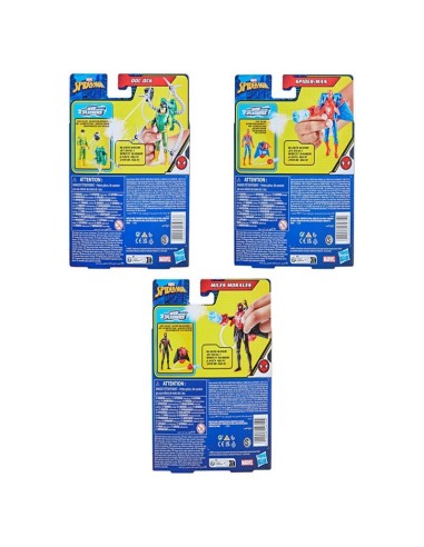 FIGURA DE ACCIÓN SPIDERMAN EPIC HERO SERIES WEB SPLASHERS SURTIDO