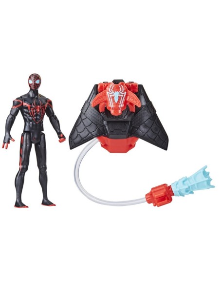 FIGURA DE ACCIÓN SPIDERMAN EPIC HERO SERIES WEB SPLASHERS MILES MORALES